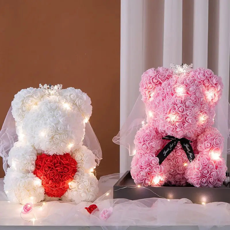 Rose Bear Gift Set