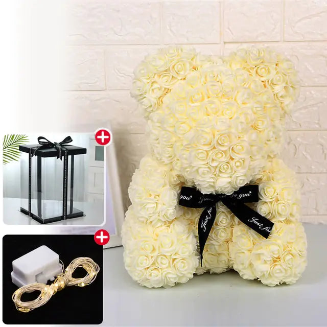 Rose Bear Gift Set