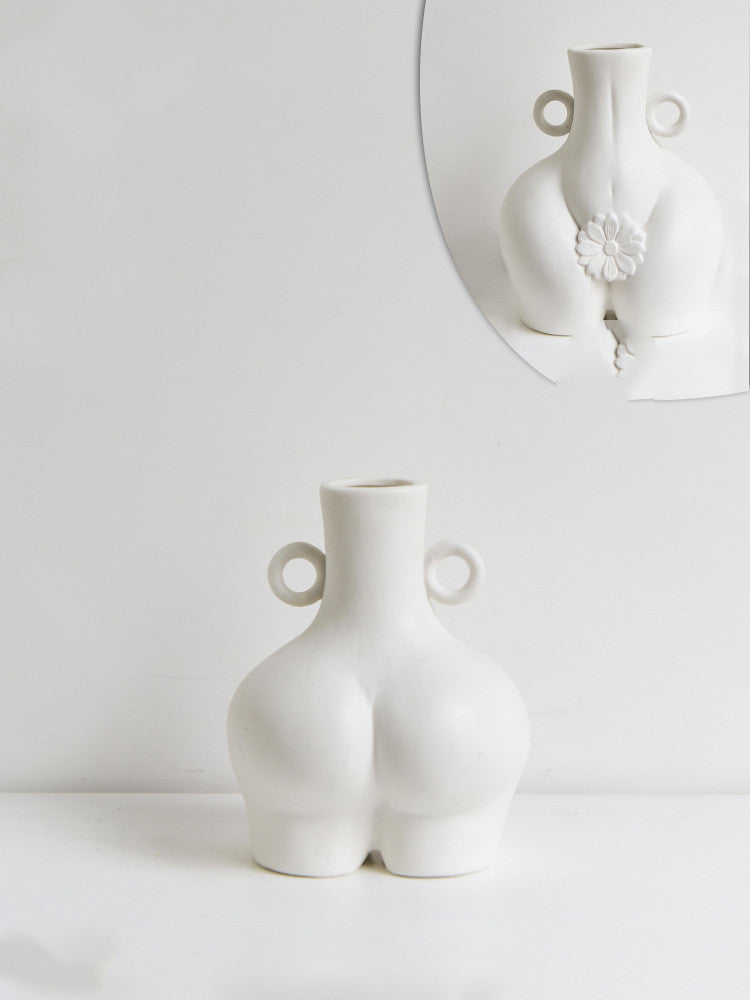 Nordic Human Body Ceramics Vases