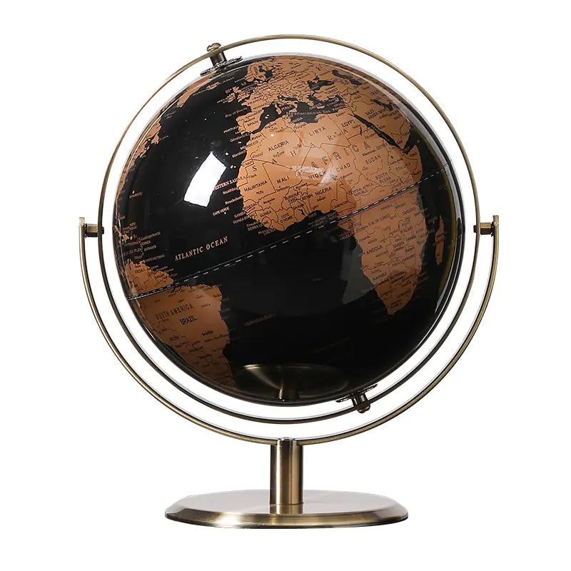 Voyager's Black & Gold Globe