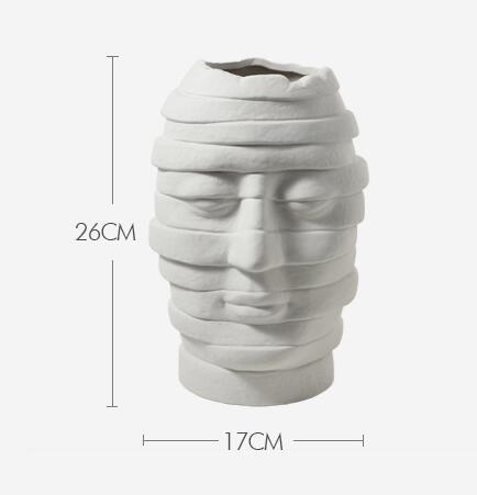 Timeless Faces Vase