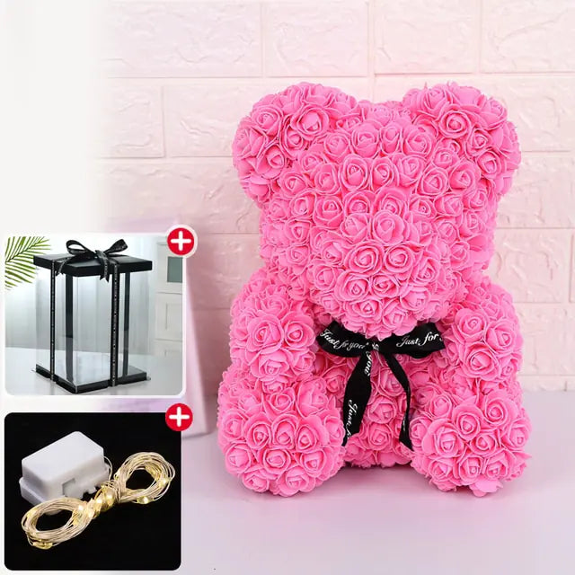 Rose Bear Gift Set