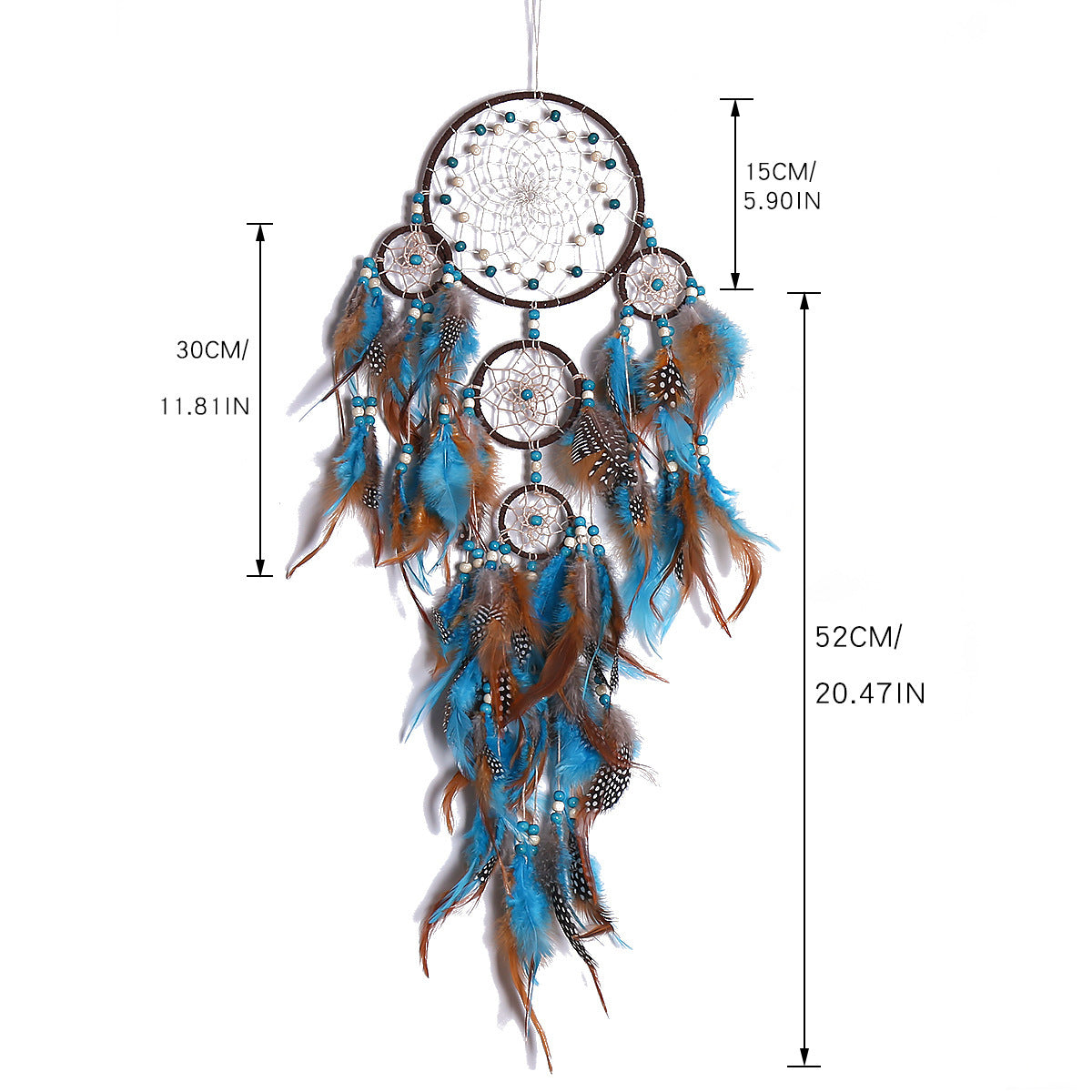 Five Rings Dream Catcher