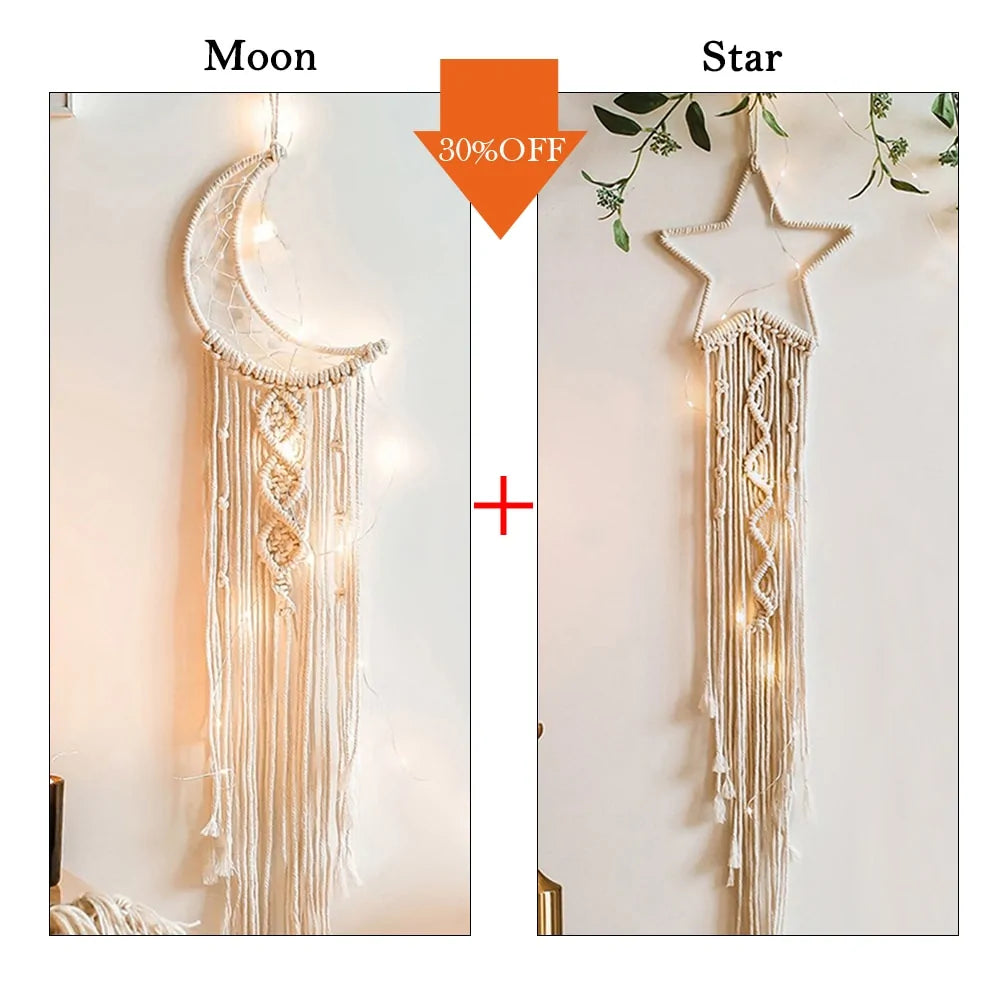 LED Boho Wall Hangings