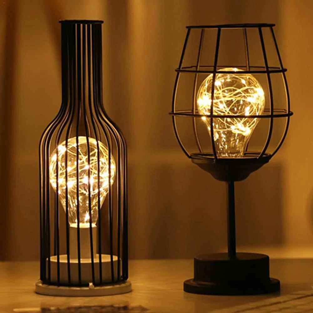 Wine Glass Shaped Light