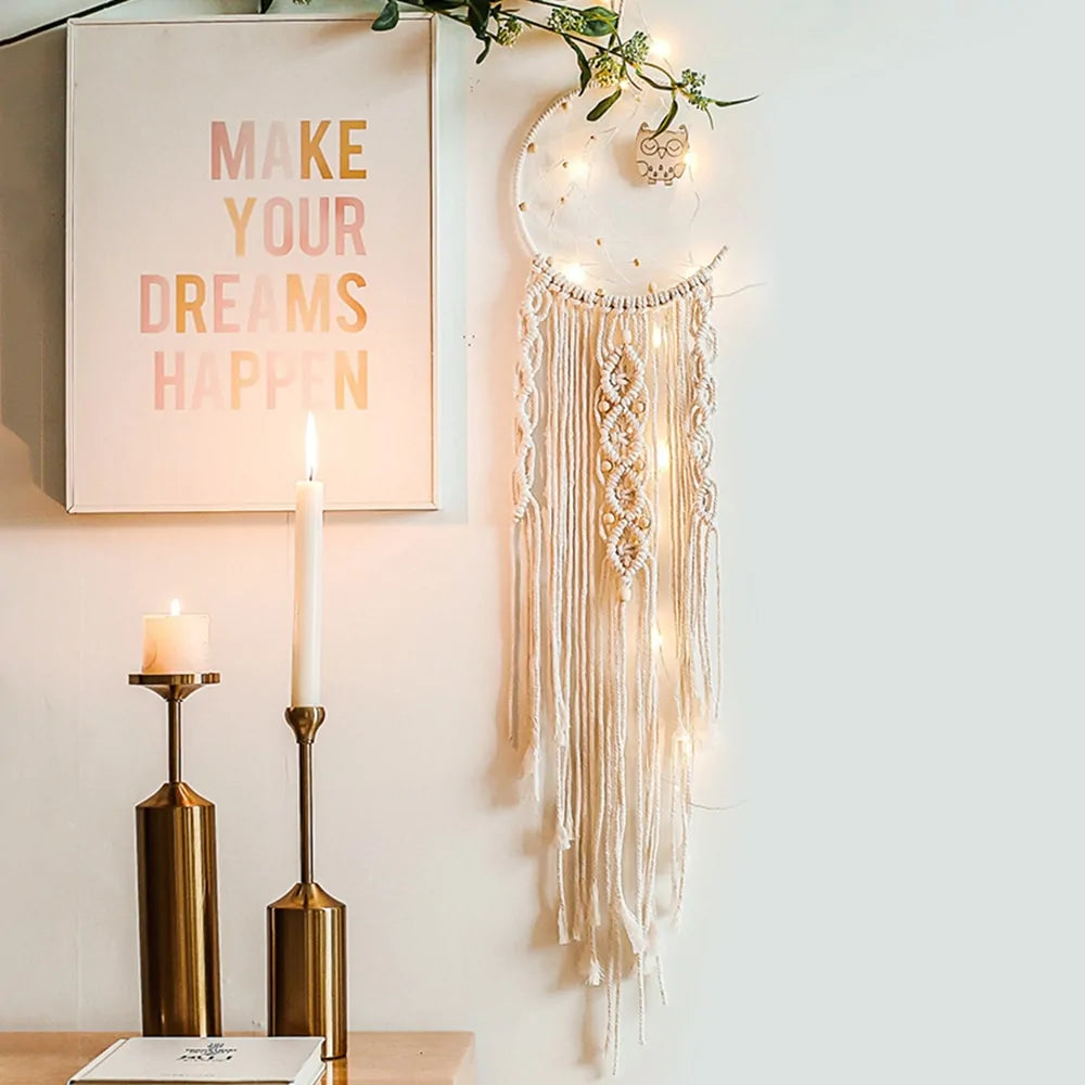 LED Boho Wall Hangings