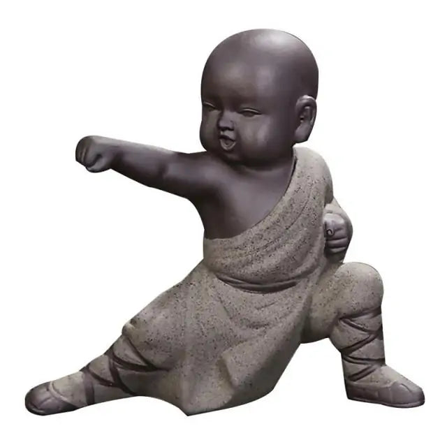 Kung Fu Monk Figurines