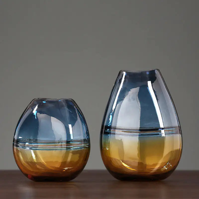 Aurora Minimalist Glass Vase