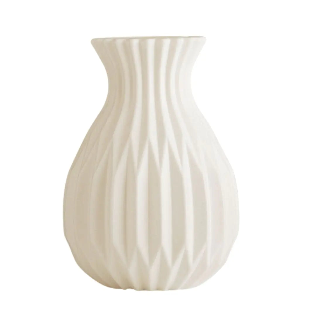 Elegant Fluted Vase