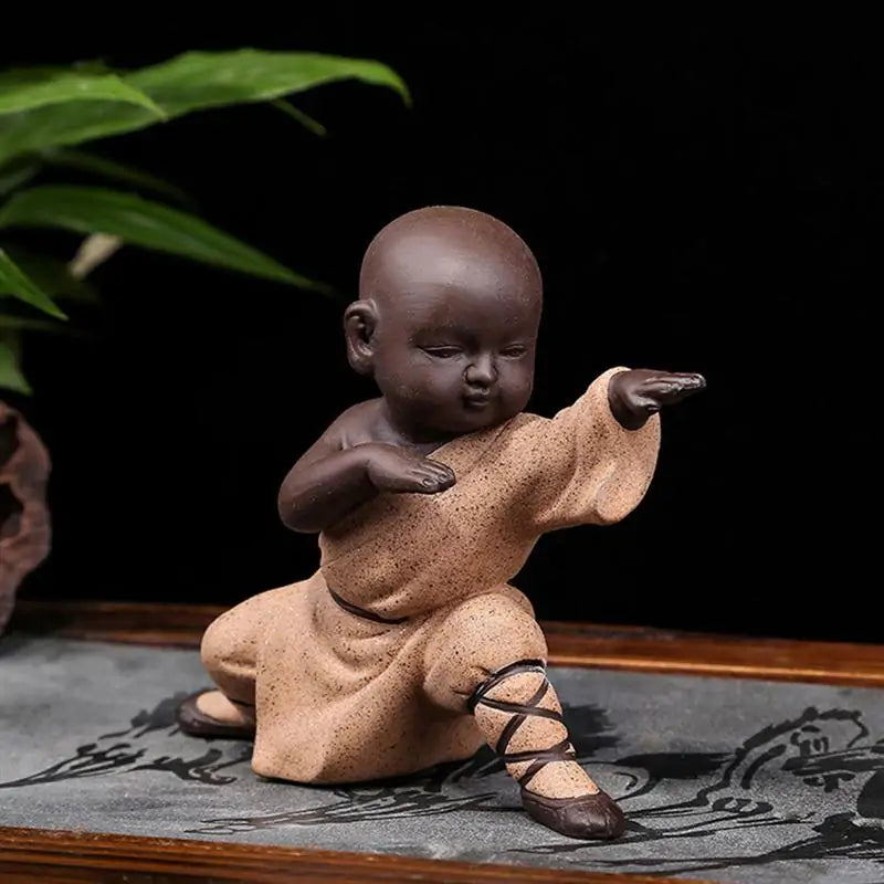 Kung Fu Monk Figurines