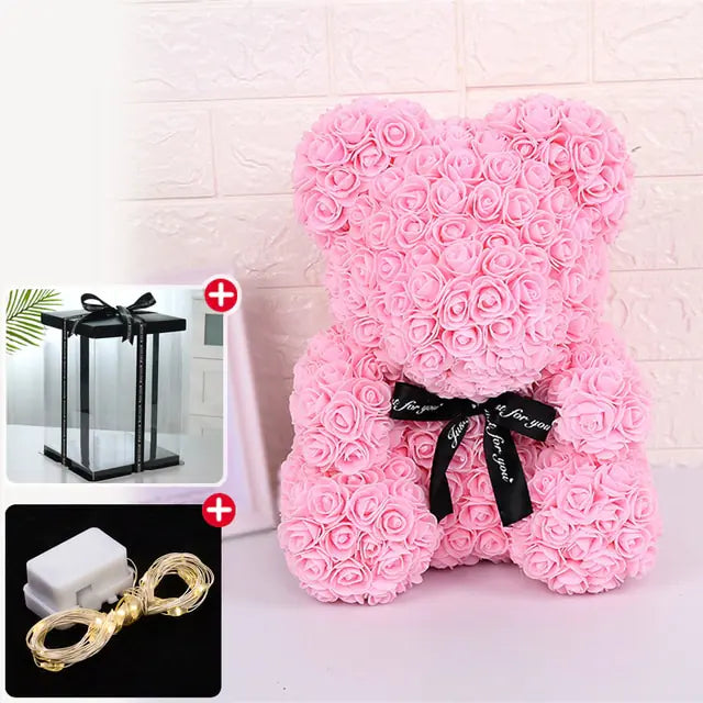 Rose Bear Gift Set