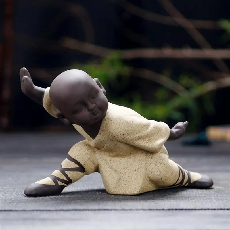 Kung Fu Monk Figurines