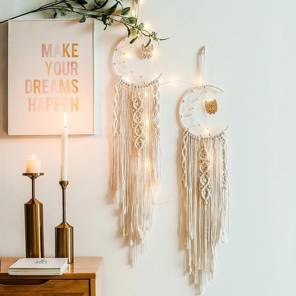 LED Boho Wall Hangings