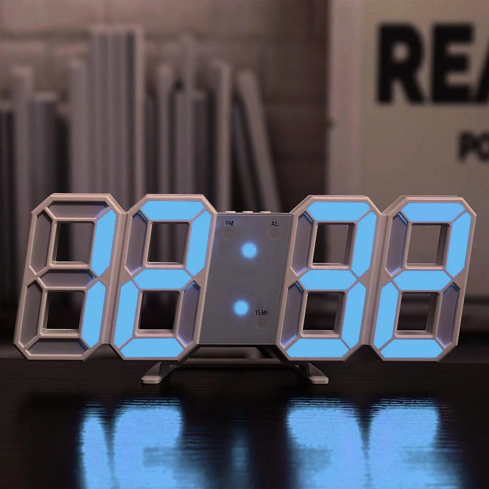 Futuristic Glow Wall Clock