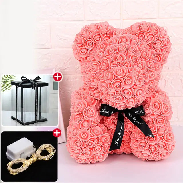 Rose Bear Gift Set