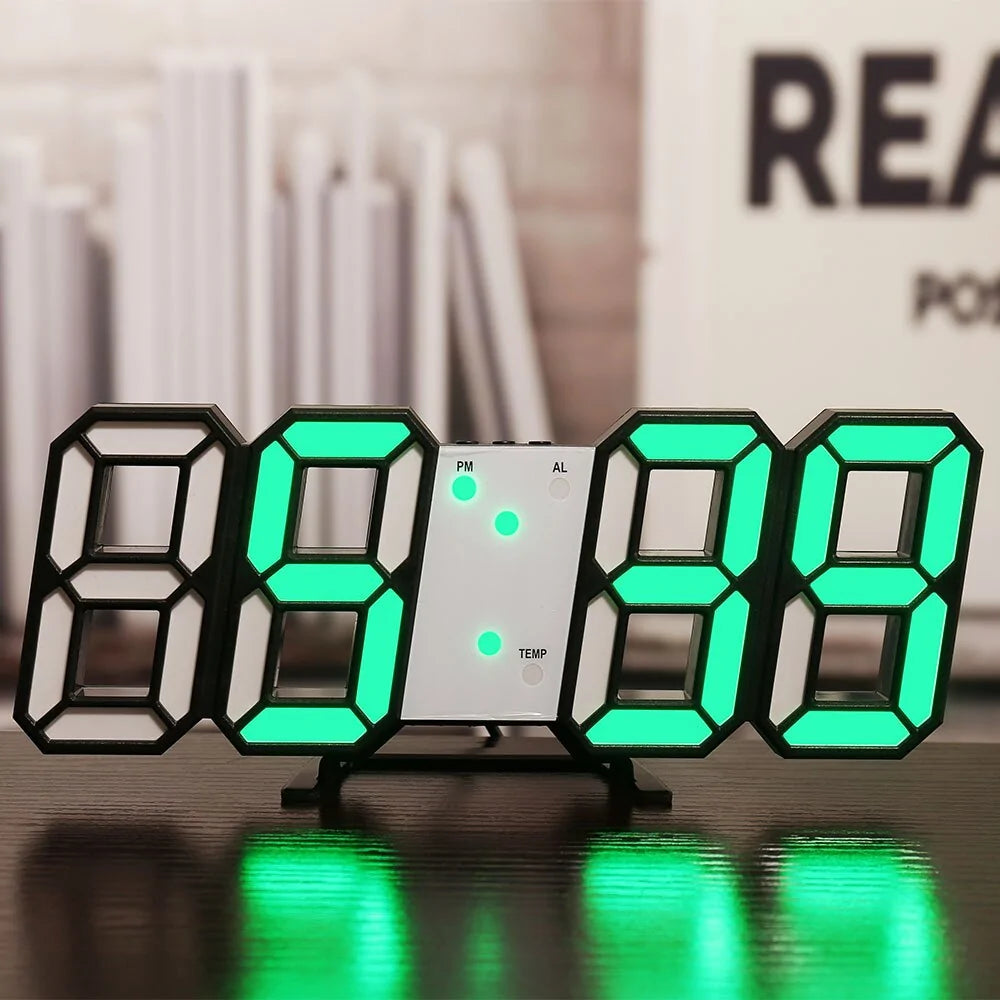 Futuristic Glow Wall Clock