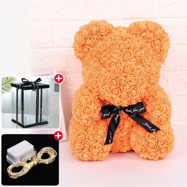 Rose Bear Gift Set