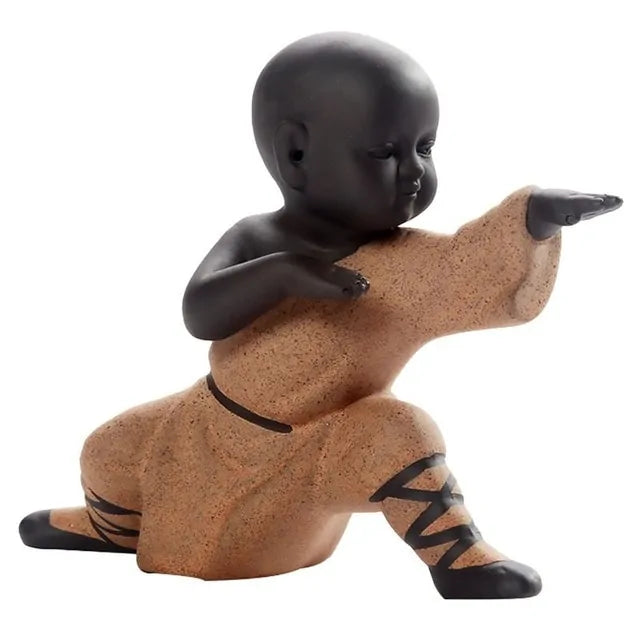 Kung Fu Monk Figurines