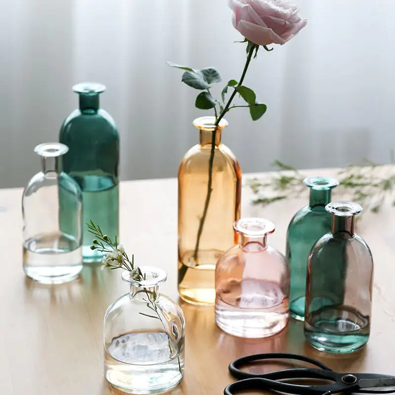 Nordic Glass Flower Vases