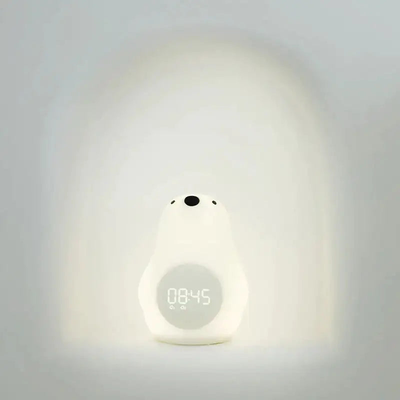 Polar Bear Glow Clock