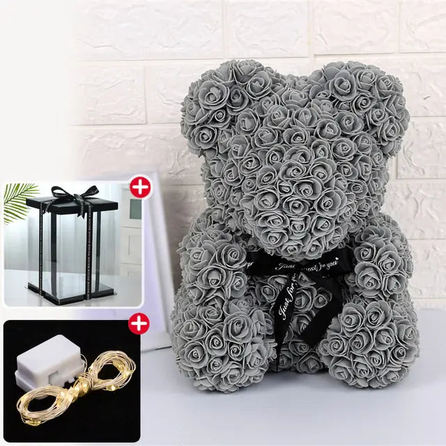 Rose Bear Gift Set