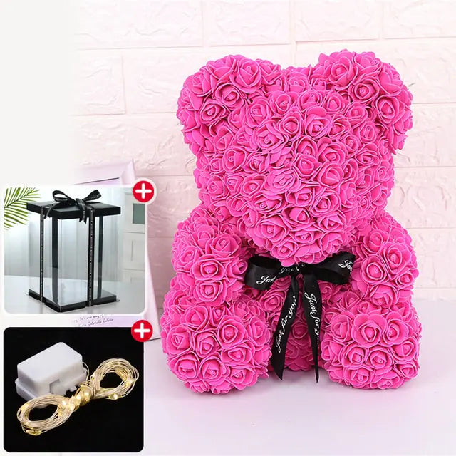 Rose Bear Gift Set