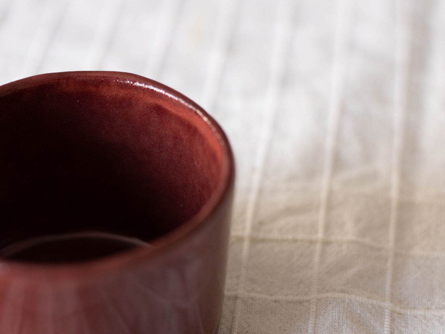 Handmade Red Mug