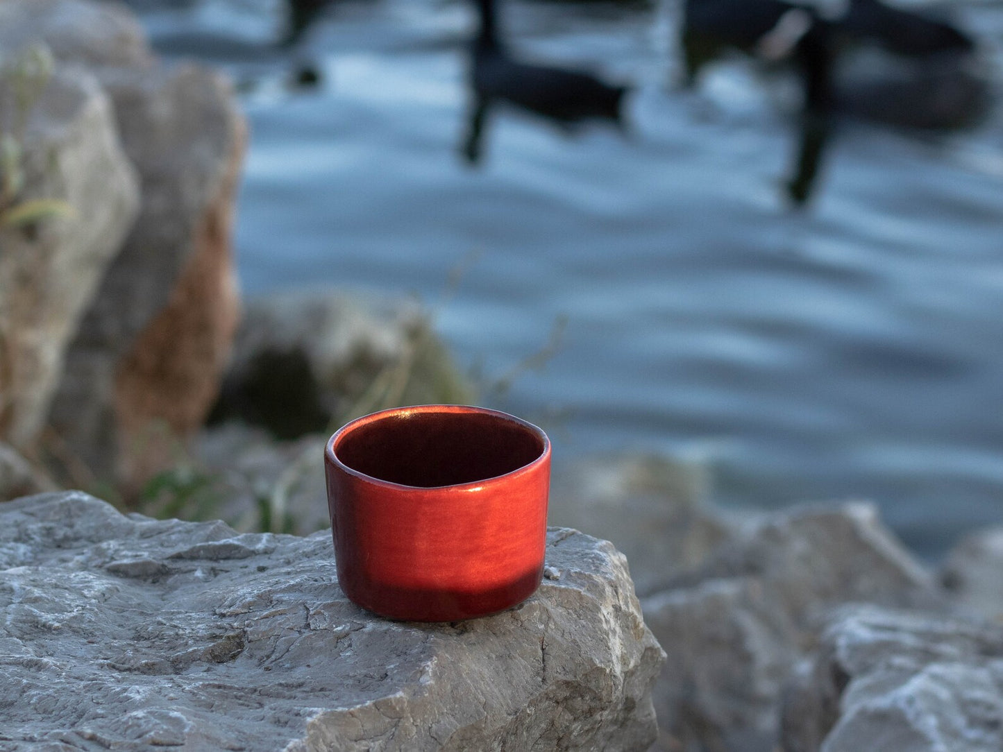 Handmade Red Mug