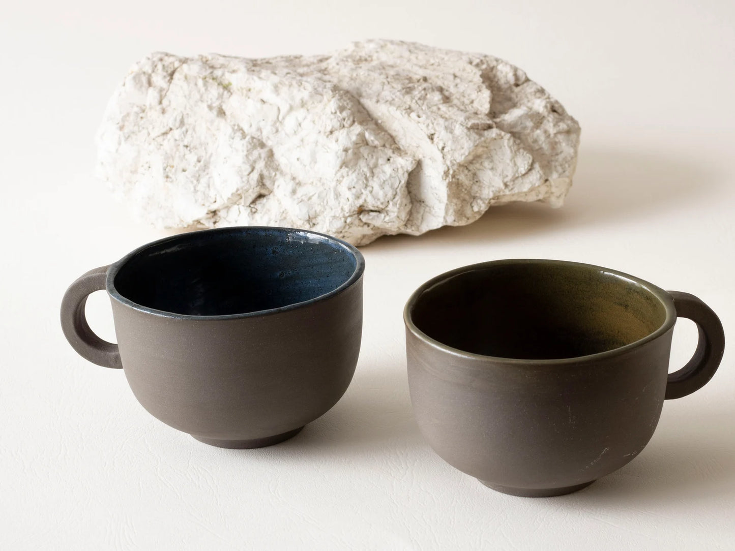 Handmade Stoneware Mugs