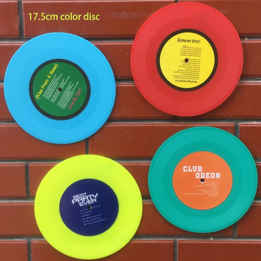 Retro Vibes Vinyl Wall Art Set