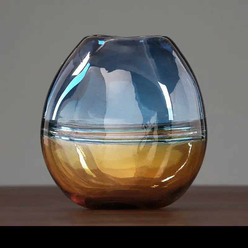 Aurora Minimalist Glass Vase