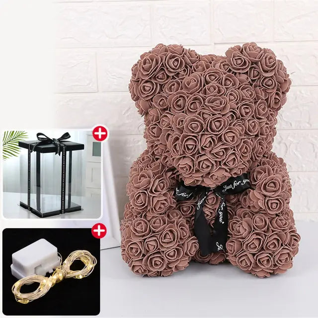 Rose Bear Gift Set