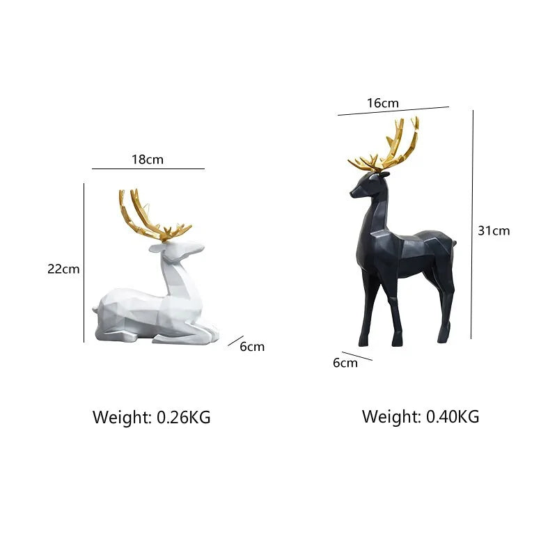 Exclusive Scandinavian Reindeer Decor