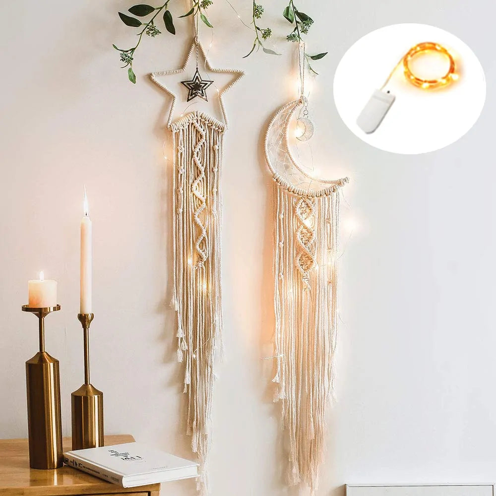 LED Boho Wall Hangings